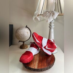 NIKE Kyrie 6 7.5 TB University Red/White Zoom Unisex Shoe